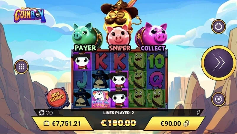 Coinboy – Geld-Collector in Aktion